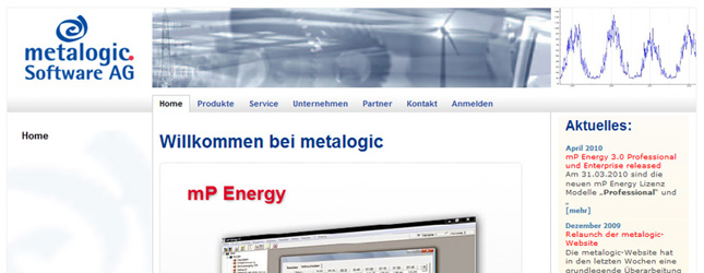 Metalogic AG - Corporate Website
