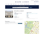 Ralph Lauren - Store Locator CMS